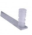 haste em aluminiun tipo chata